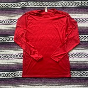 BAW Red Long Sleeve Shirt